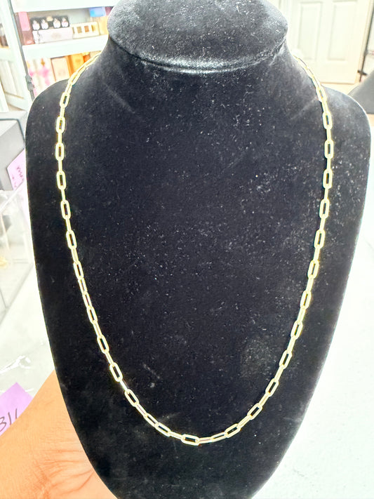 14k gold chain 20”