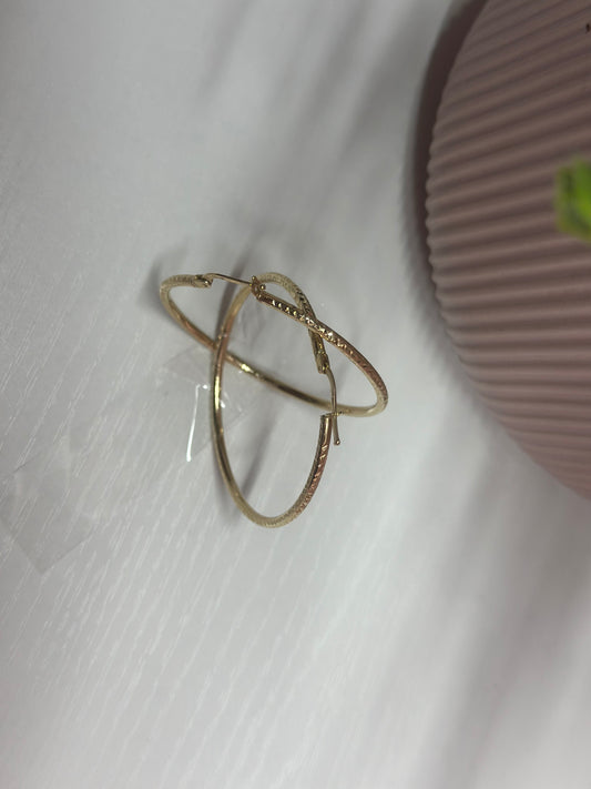 14k Gold Hoop Earrings