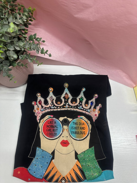 Fashionista Rhinestone shirt